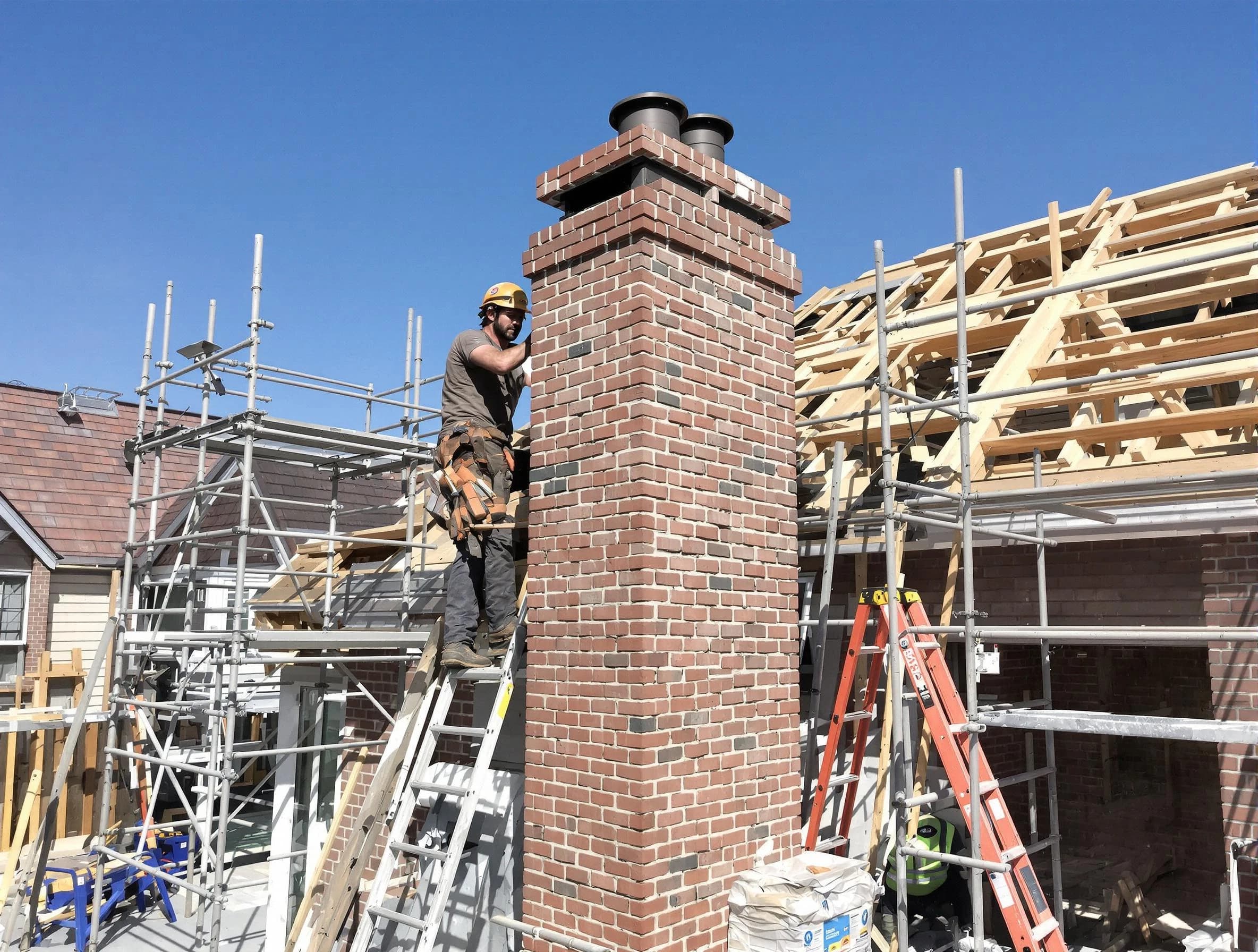 New chimney installation completed by Commerce City Chimney Sweep in Commerce City, CO