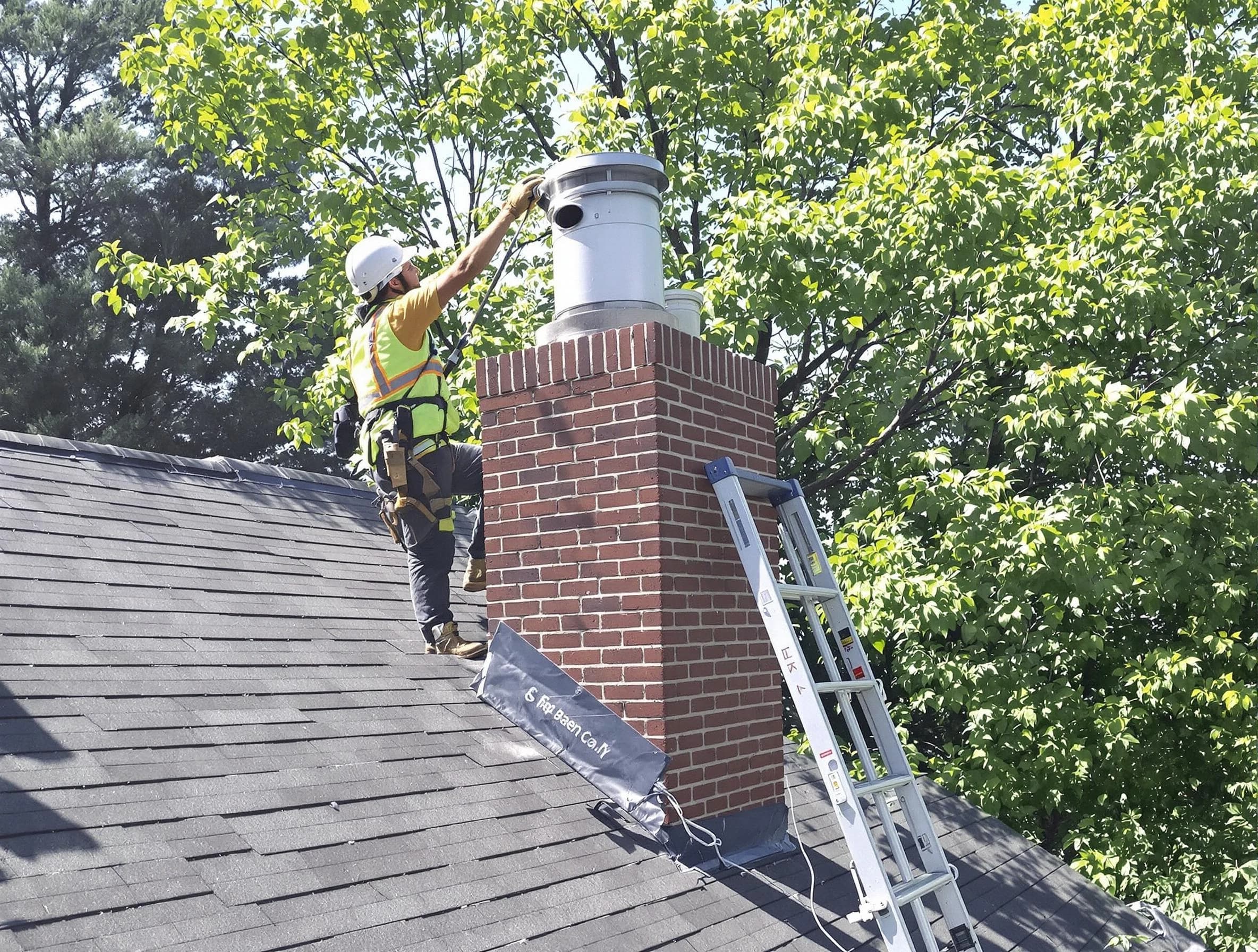 Chimney liner inspection by Commerce City Chimney Sweep in Commerce City, CO