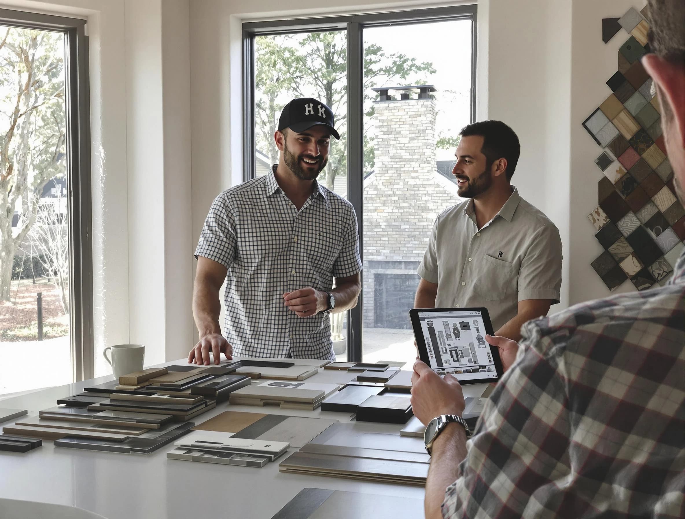 Commerce City Chimney Sweep remodeling a chimney and fireplace in Commerce City, CO