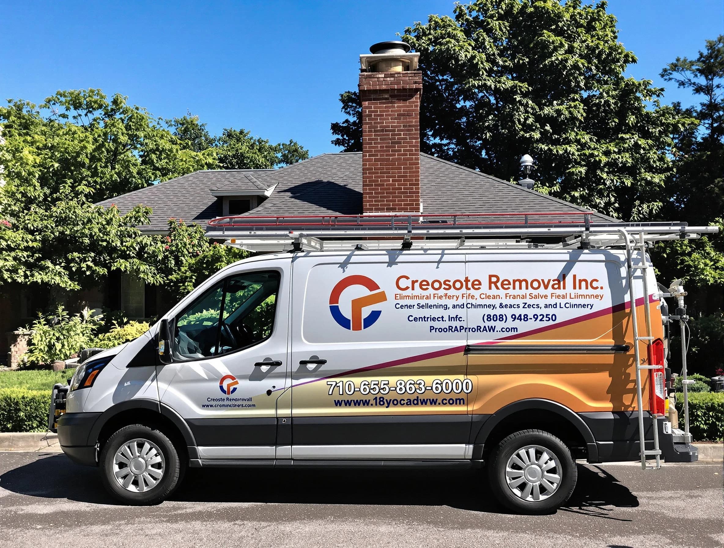 Commerce City Chimney Sweep technician removing creosote safely in Commerce City, CO