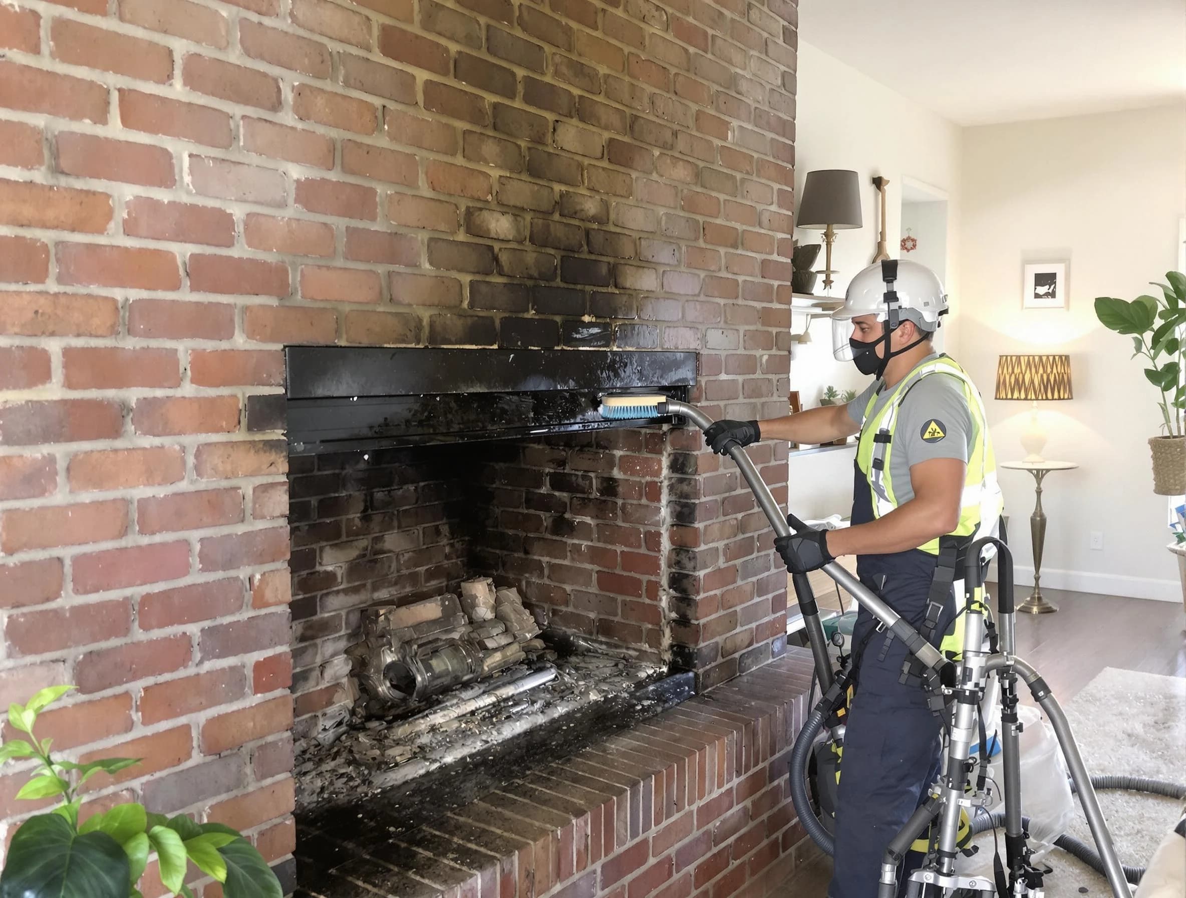 Commerce City Chimney Sweep providing fireplace cleaning services in Commerce City, CO