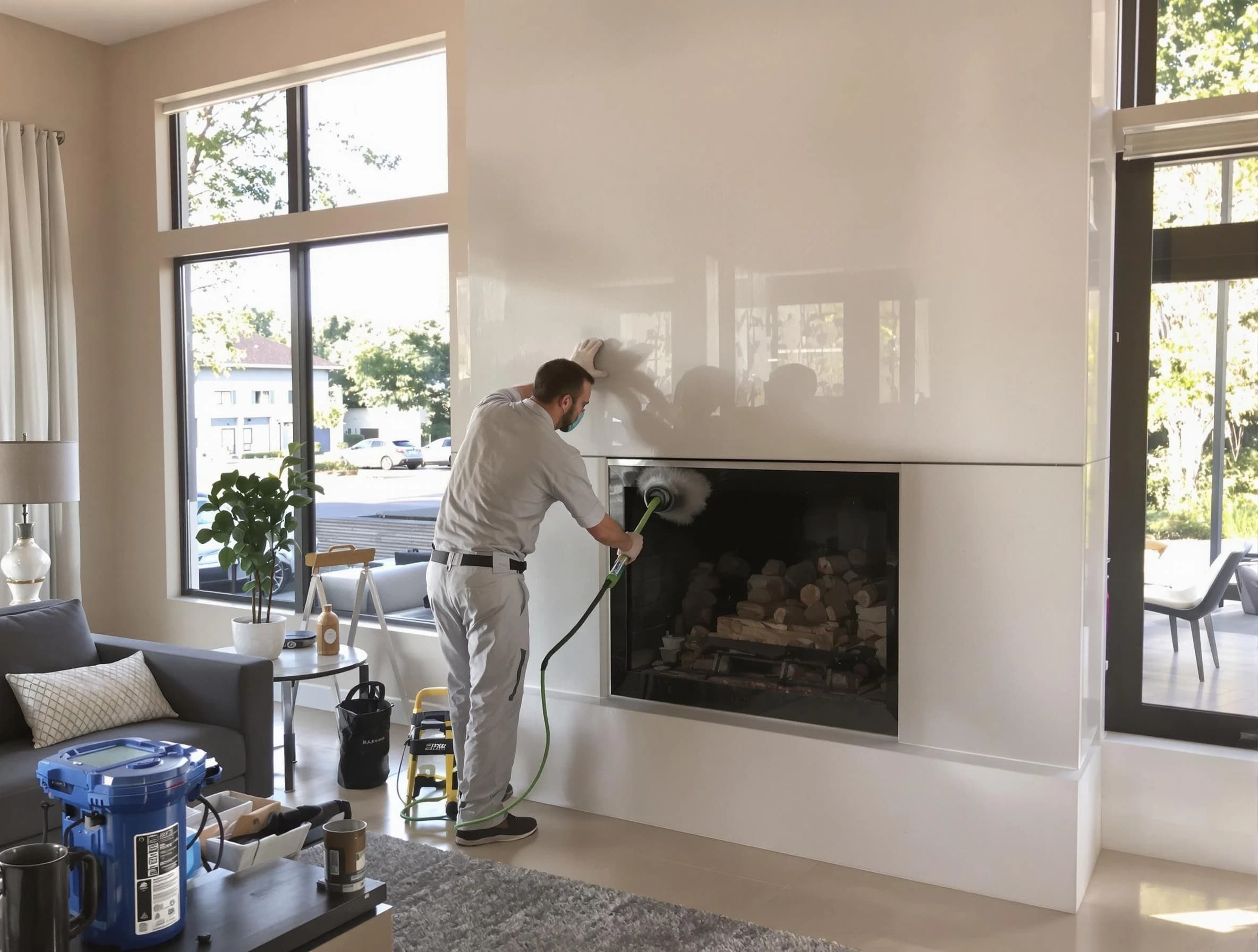 Commerce City Chimney Sweep performing thorough soot removal in Commerce City, CO