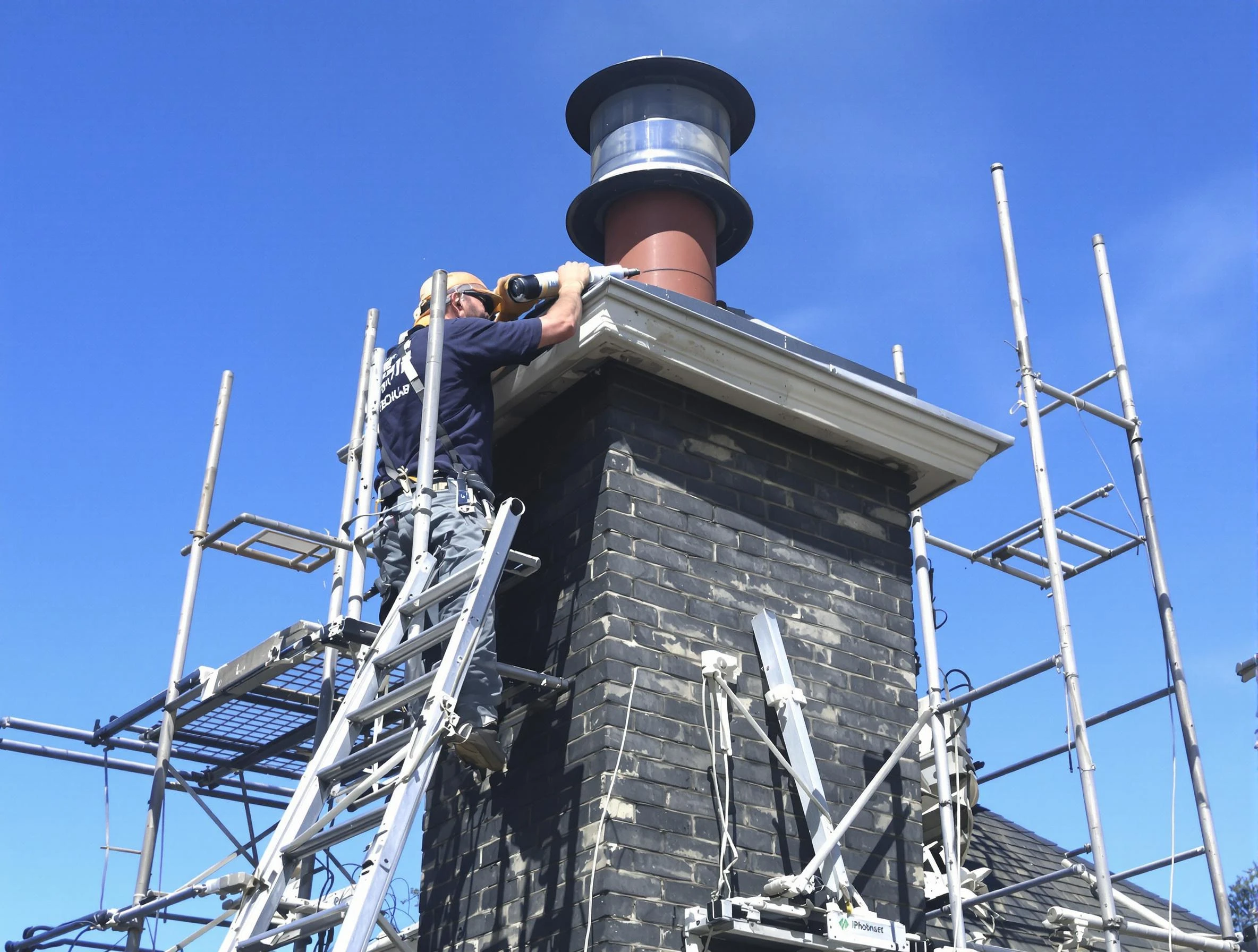 Sturdy chimney crown finished by Commerce City Chimney Sweep in Commerce City, CO